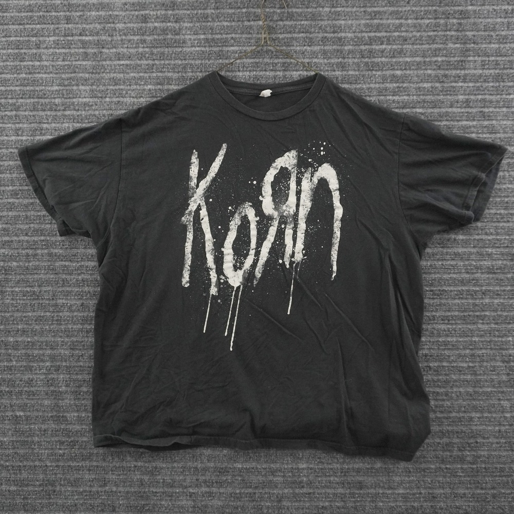 Vintage Korn T-Shirt Mens 2XL Black Still A Freak Graphic Tee